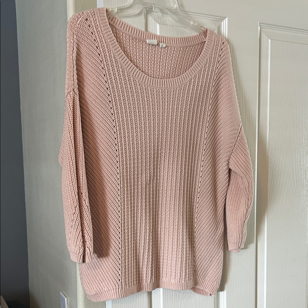 GAP Women's Blush Knit Sweater